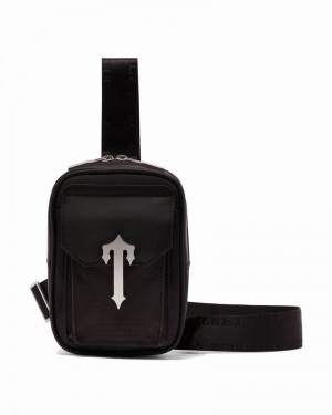 Black Trapstar Fracture Irongate T Men's Bags | WJKSFI-716