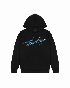 Black Trapstar H2O Men's Hoodie | ZUYKES-893