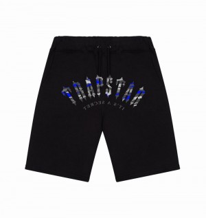 Black Trapstar Irongate Arch It’s A Secret Shorts Men's Sets | CABOEK-871