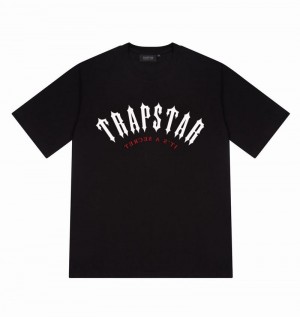 Black Trapstar It’s A Secret Tee Men's T Shirts | XZUTJO-698