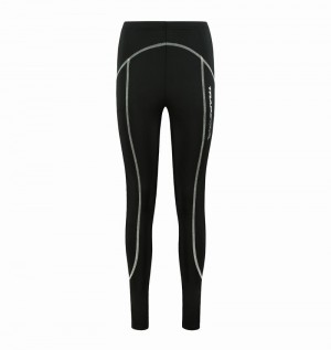 Black / White Trapstar TS-Star Women's Leggings | TSFLID-379