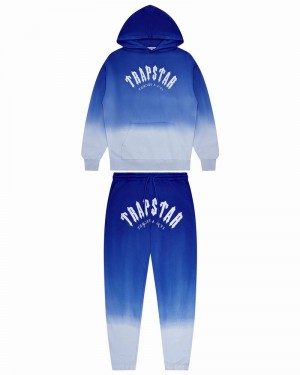 Blue Trapstar Gradient Arch Men's Tracksuits | HPCAFY-168