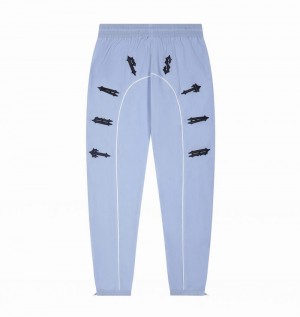 Blue / Black Trapstar Irongate Shell Track 2.0 Men's Pants | GNQTMV-493