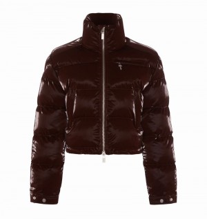 Brown Trapstar Womens Irongate T Puffer Women's Jackets | ZVMYRH-485