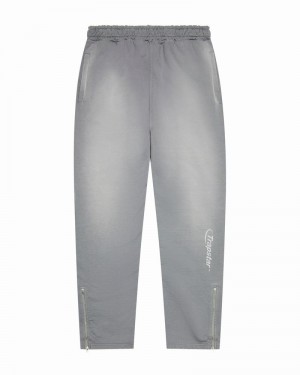 Grey / Cream Trapstar Hyperdrive Spray Joggers Men's Pants | XUQLMY-620