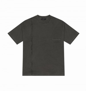 Wash Trapstar Deconstructed Hyperdrive Oversized Tee Men's T Shirts | TSFZDO-418