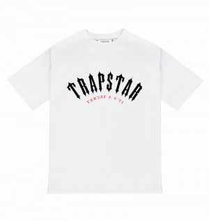 White Trapstar It’s A Secret Tee Men's T Shirts | UWREDG-427