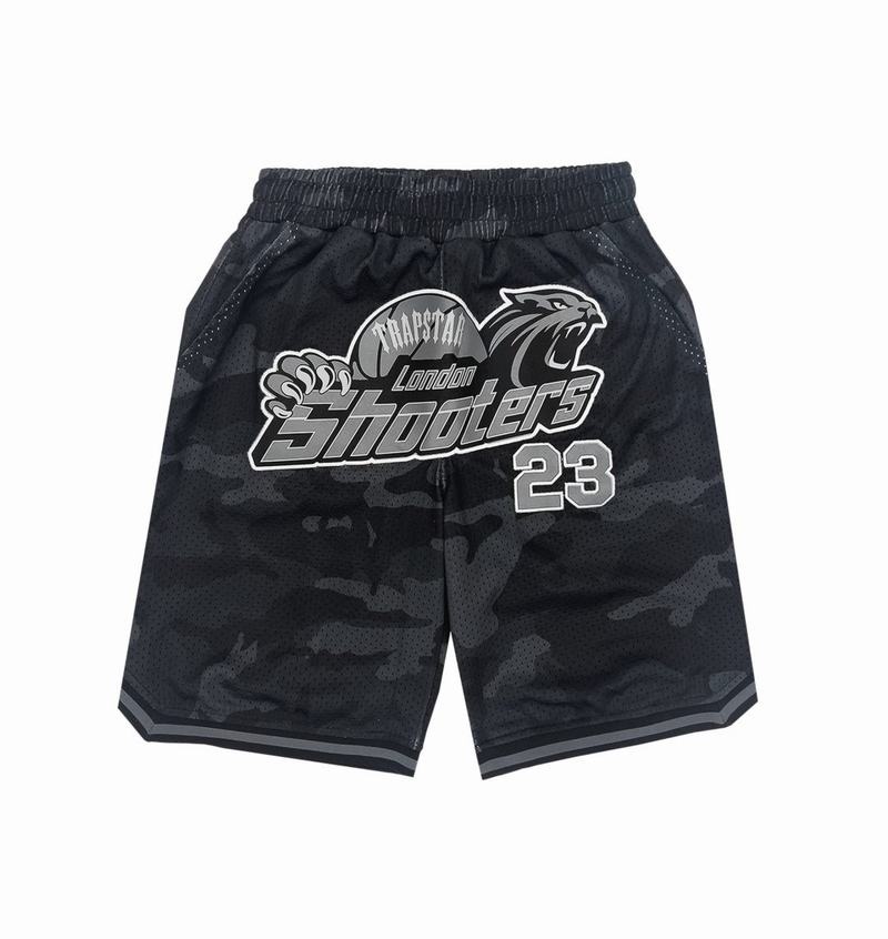 Black Camo Trapstar *PRE ORDER* Shooters SS23 Basketball Shorts Men\'s Sets | SLEDQU-243