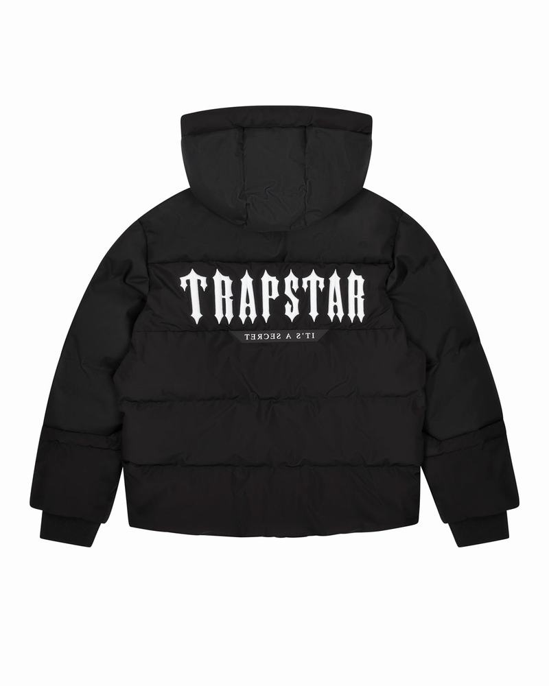 Black Trapstar Decoded AW23 Puffer Men's Jackets | SCVHJI-238