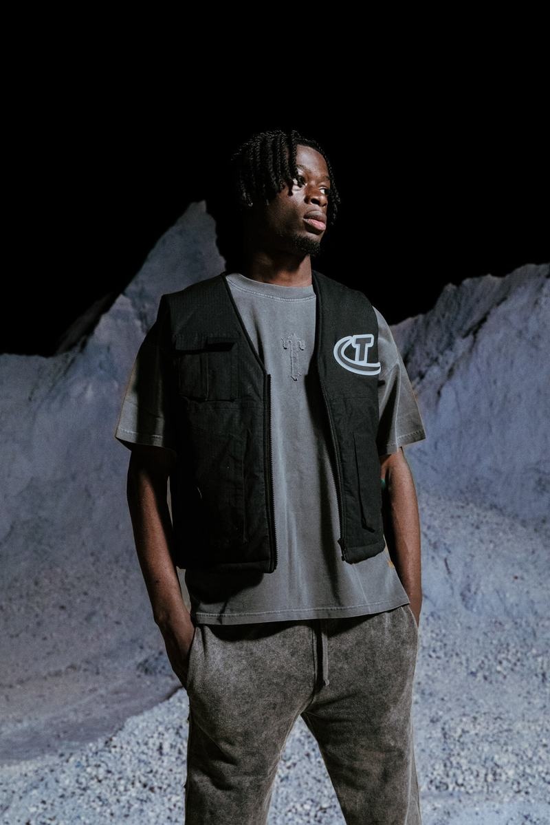 Black Trapstar Hyperdrive Pocket Vest Men's Jackets | UFGHSD-945