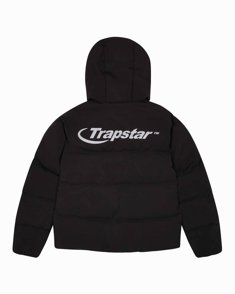 Black Trapstar Hyperdrive Technical Puffer Men\'s Jackets | CYLNDR-981