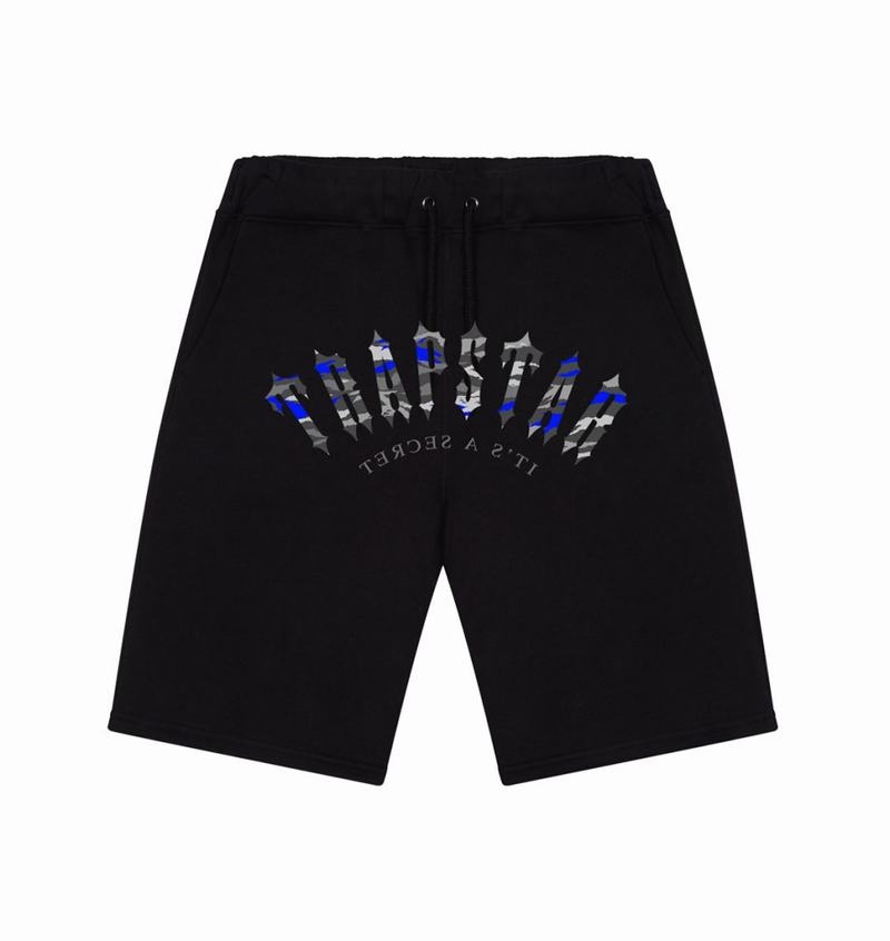 Black Trapstar Irongate Arch It’s A Secret Shorts Men\'s Sets | CABOEK-871