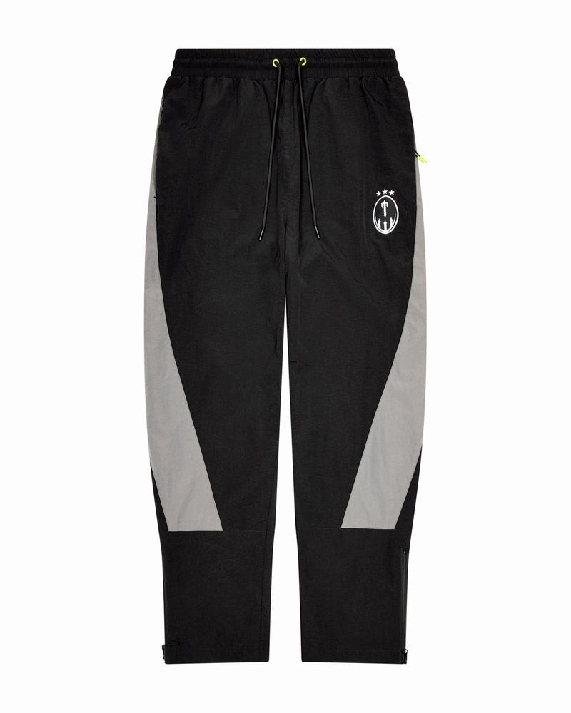 Black Trapstar Irongate T Crest Men's Tracksuits | CYRFOH-708