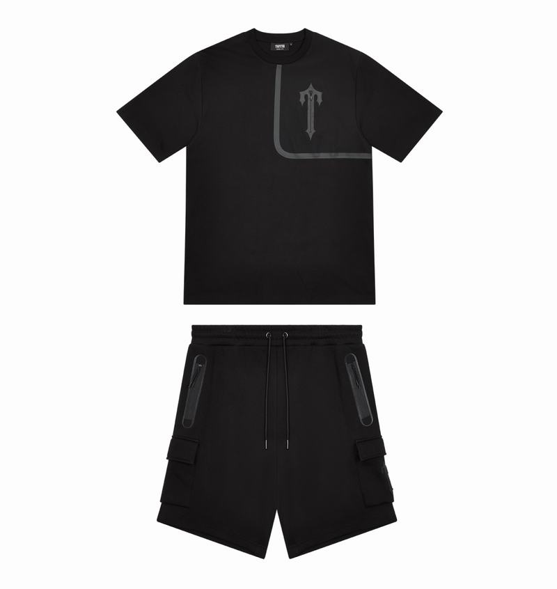 Black Trapstar Irongate T Tech Zip Men's Sets | VLGFAO-025