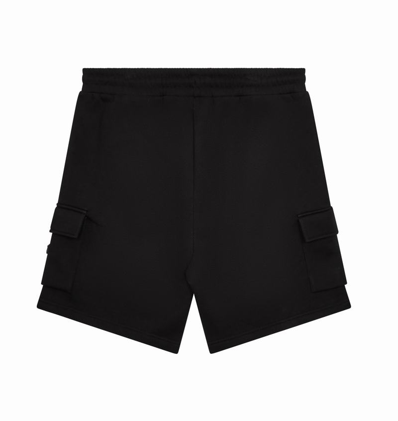 Black Trapstar Irongate T Tech Zip Shorts Men's Sets | QPLRWX-109