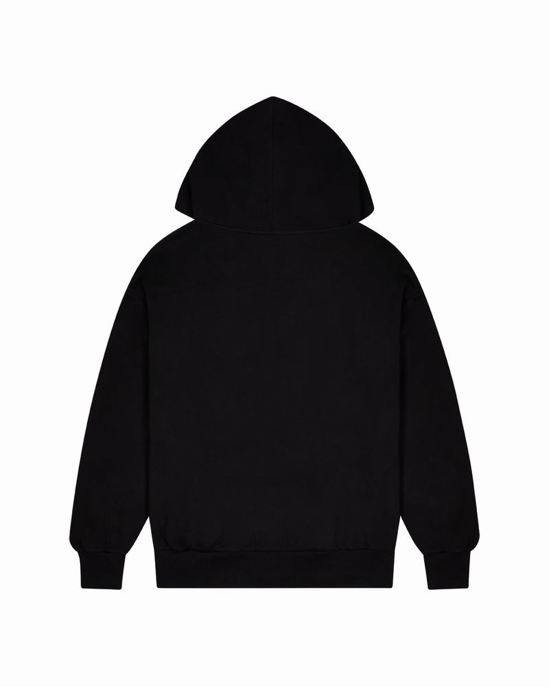 Black Trapstar Irongate T Trap Fleece Hoodie Men's Tracksuits | JKNFEA-340