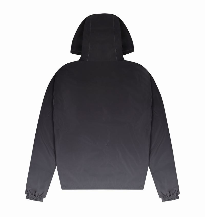 Black Trapstar Irongate Windbreaker Men's Jackets | HXCFGE-479