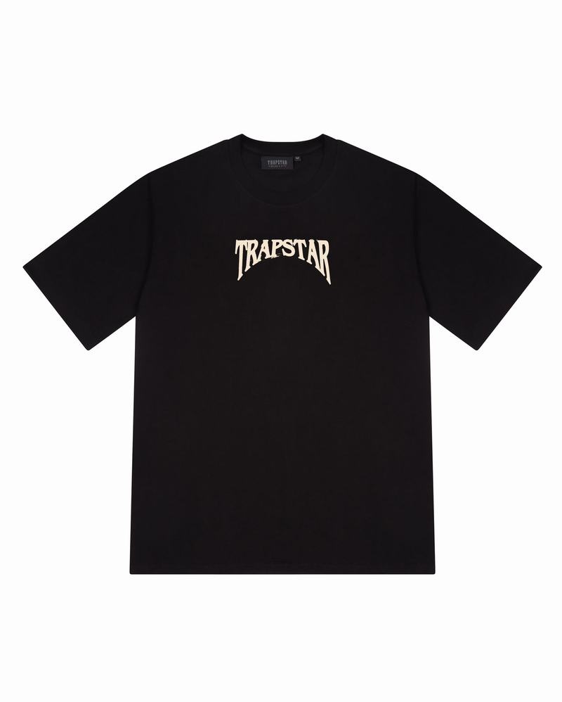 Black Trapstar Panthera Tee Men's T Shirts | DZGTIK-054