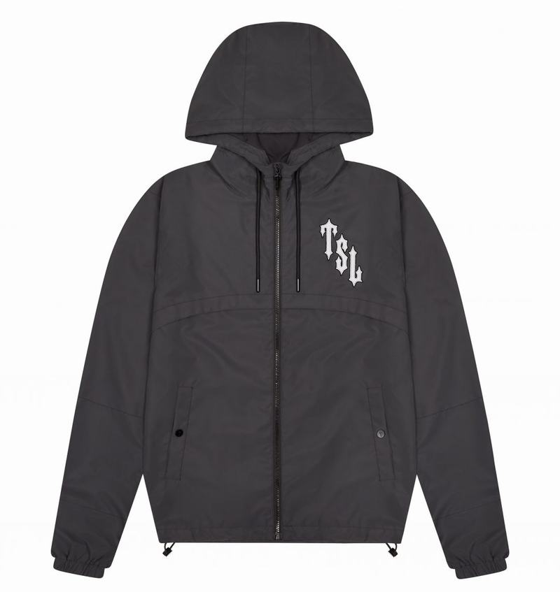 Black Trapstar Shooters Windbreaker Men's Hoodie | LHKWAD-416