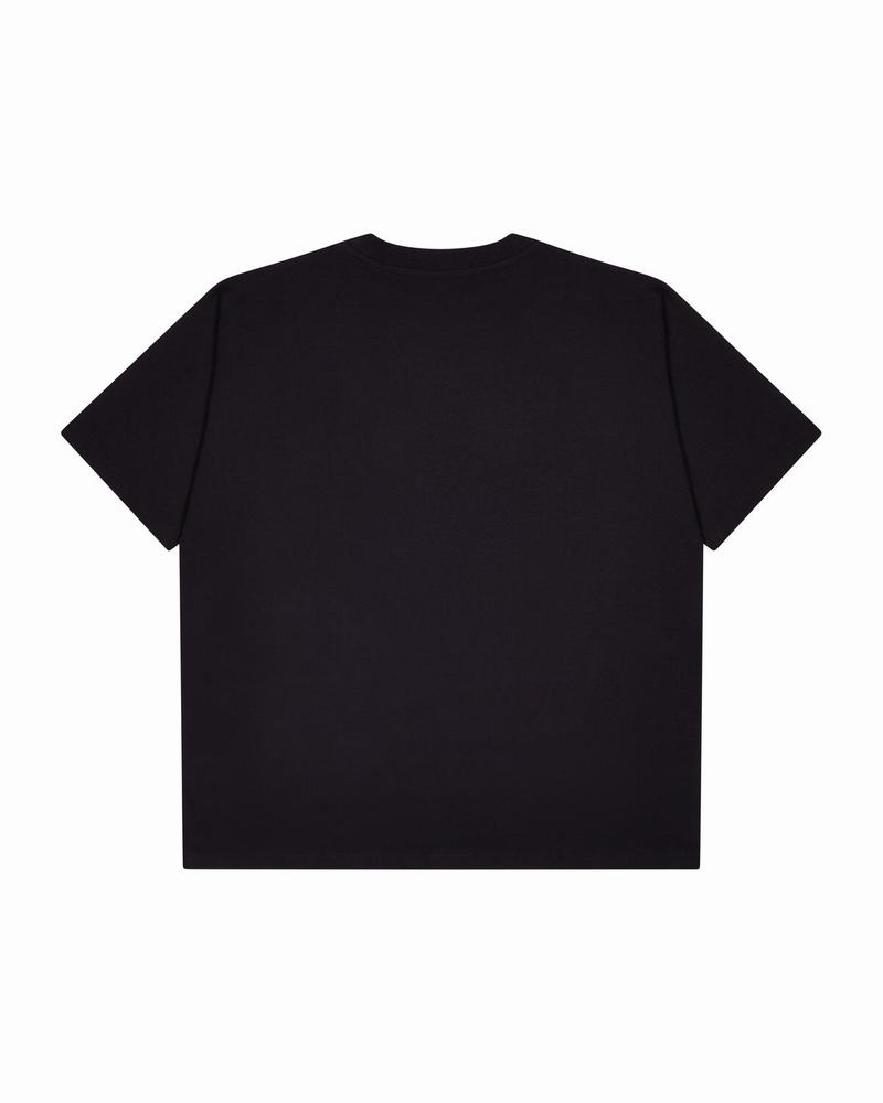 Black Trapstar Spirit Tee 2.0 Men's T Shirts | XTOEHA-927