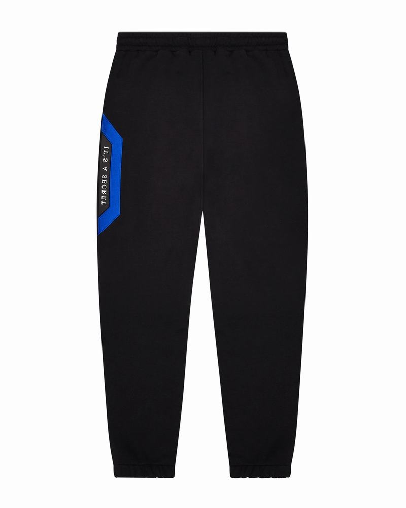 Black / Blue Trapstar Irongate Men's Tracksuits | MSEOXH-304