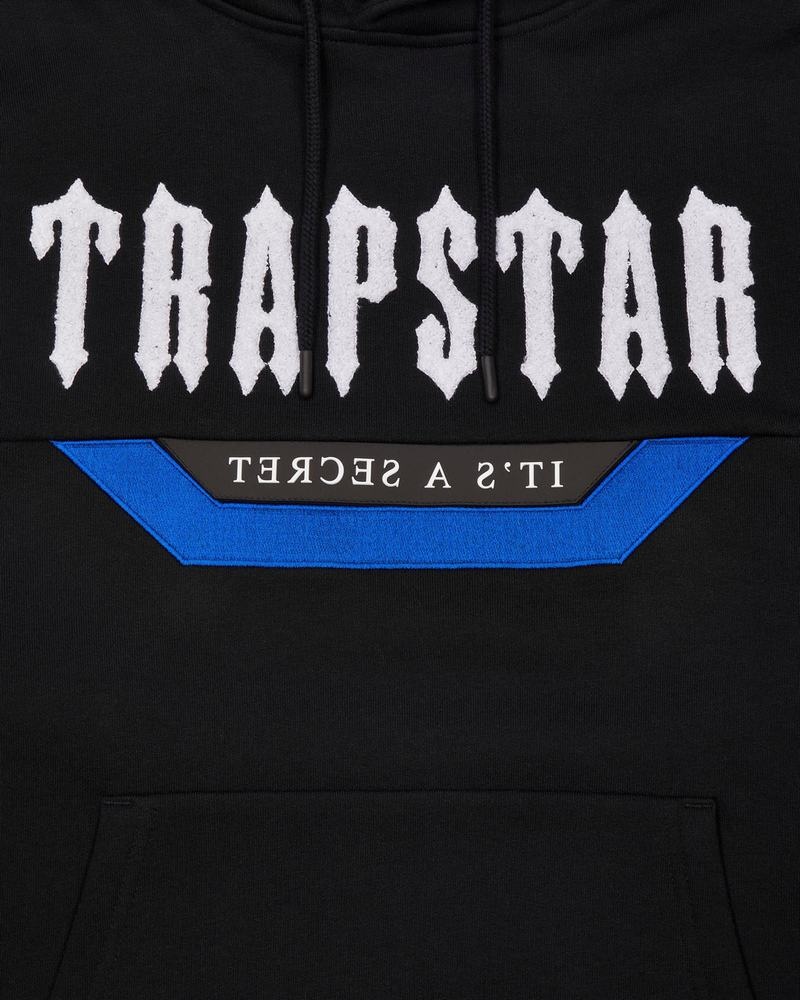 Black / Blue Trapstar Irongate Men's Tracksuits | MSEOXH-304