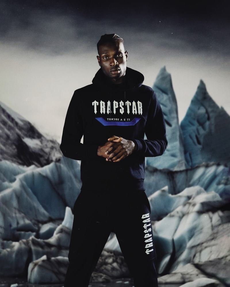 Black / Blue Trapstar Irongate Men's Tracksuits | MSEOXH-304