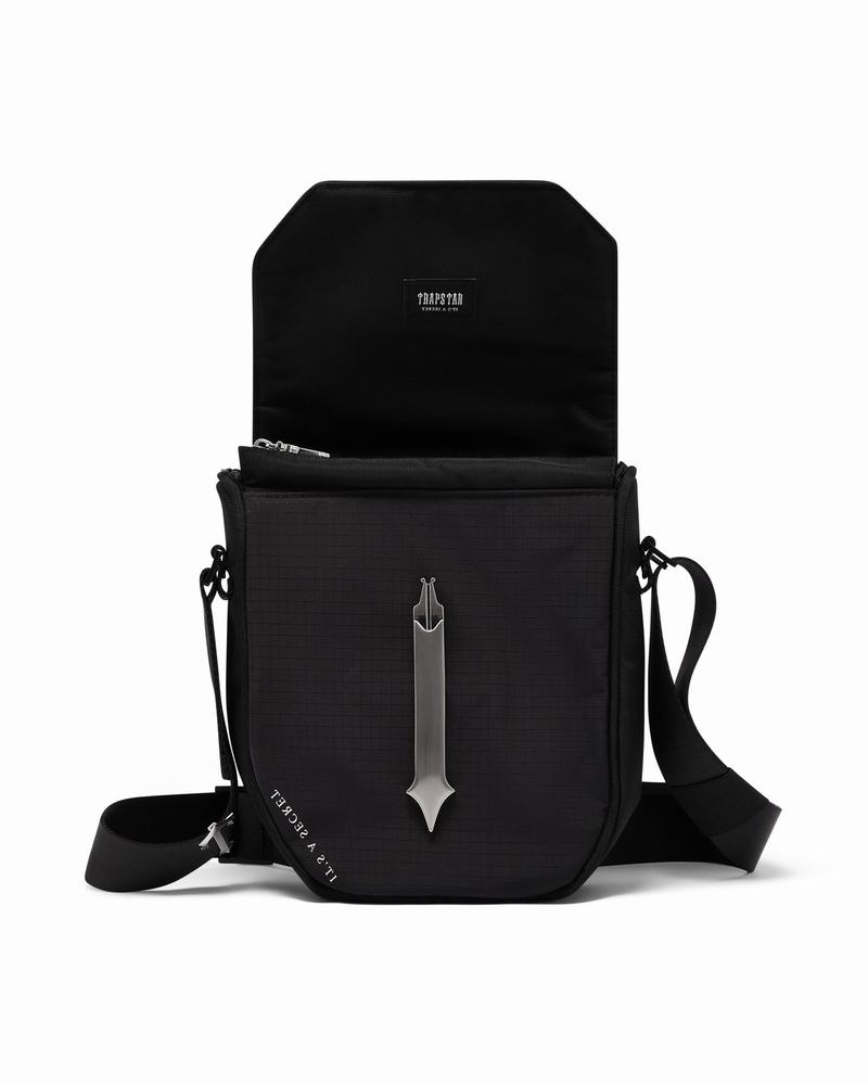 Black / Silver Trapstar Cobra T Men's Bags | YTBRLI-894