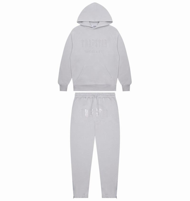 Blue Trapstar Decoded Hooded Gel Men\'s Tracksuits | BFMYUP-481