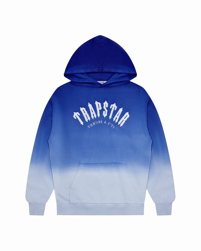 Blue Trapstar Gradient Arch Men's Tracksuits | HPCAFY-168