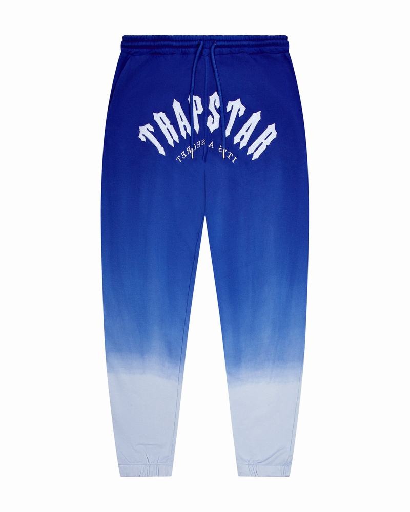 Blue Trapstar Gradient Arch Men's Tracksuits | HPCAFY-168