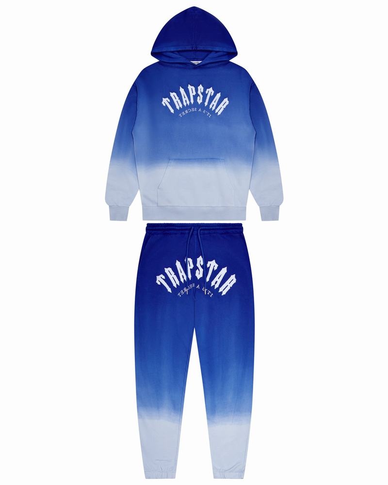 Blue Trapstar Gradient Arch Men\'s Tracksuits | HPCAFY-168