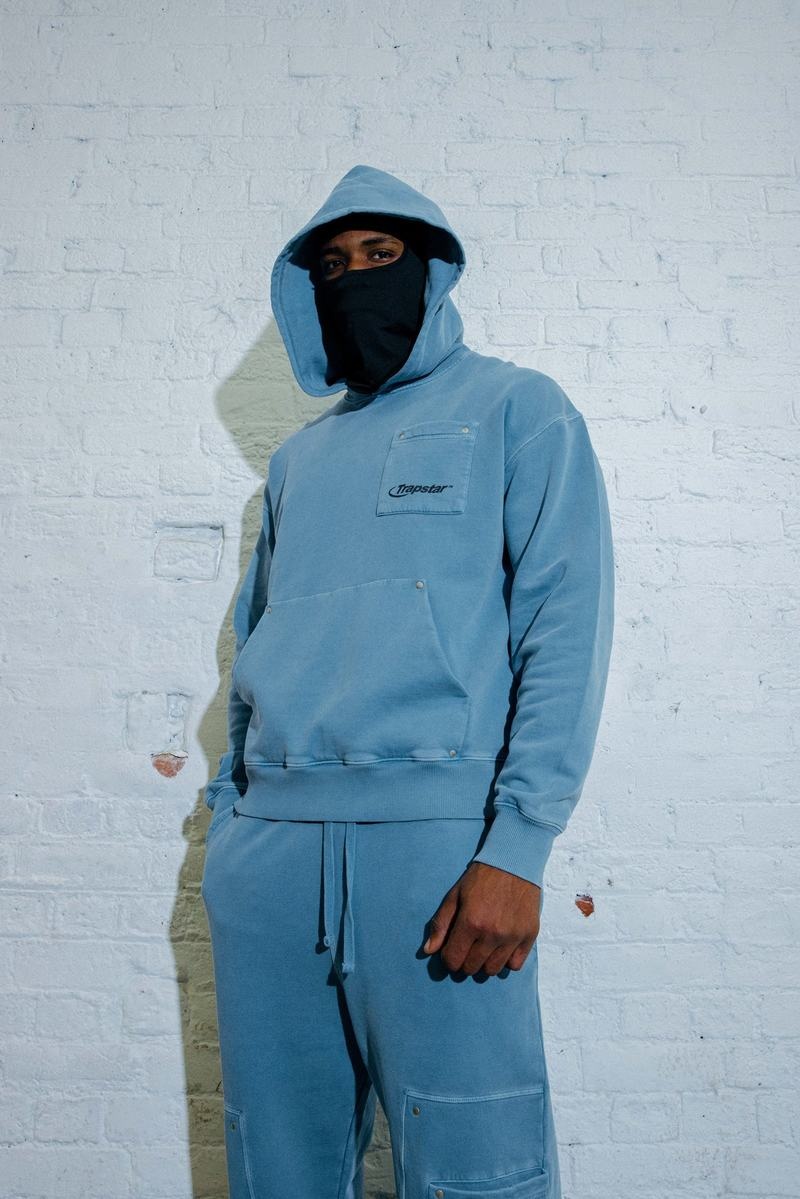 Blue Trapstar Hyperdrive Rivet Men's Tracksuits | MZXHUP-380