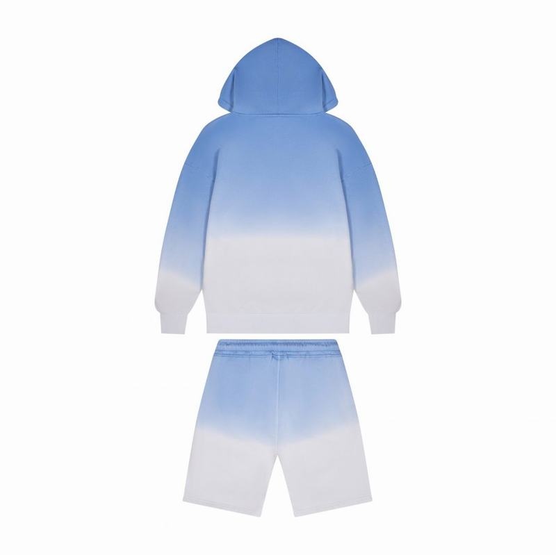 Blue Trapstar Irongate Arch Chenille Hoodie Men's Tracksuits | QEOHYG-701