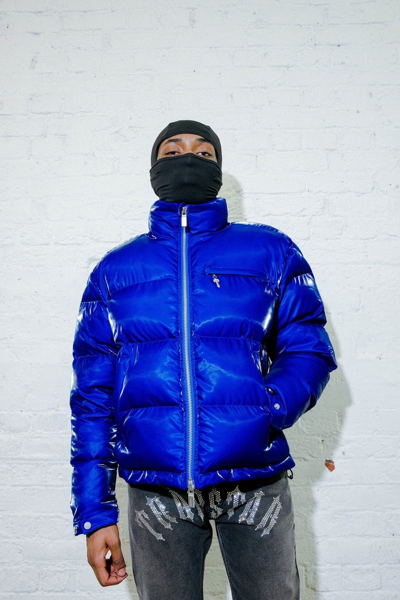 Blue Trapstar Irongate T Puffer Men's Jackets | VBRMLS-396