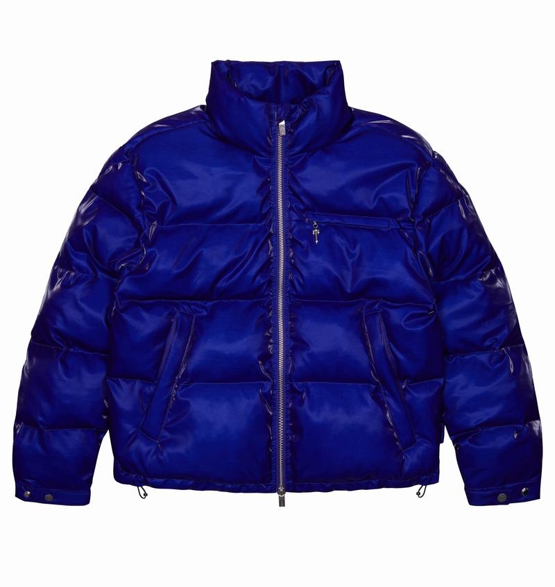 Blue Trapstar Irongate T Puffer Men\'s Jackets | VBRMLS-396