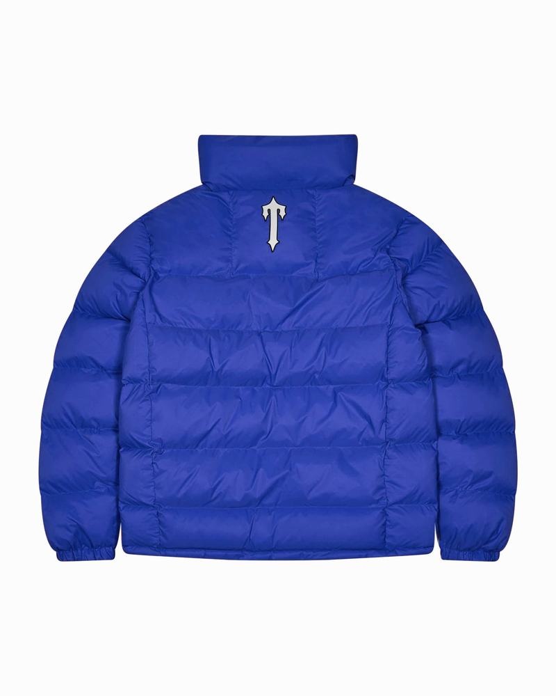 Blue Trapstar It’s a Secret Puffer Men's Jackets | UPNVKS-950