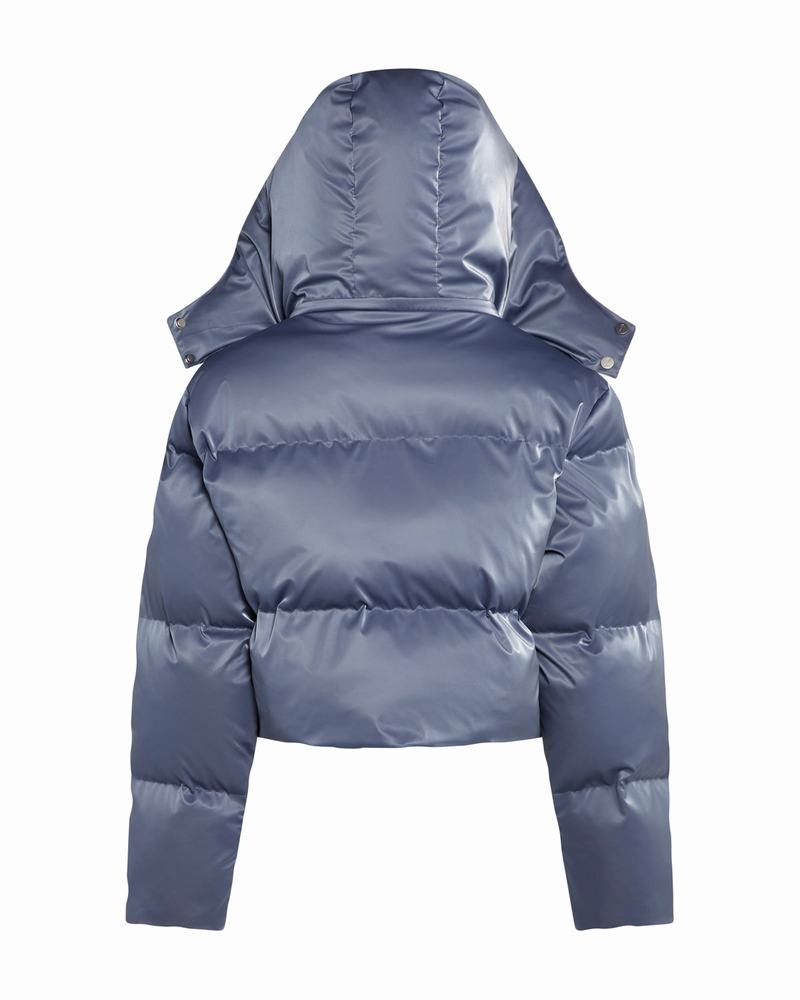 Blue Trapstar Magnetic T Trim Puffer Women's Jackets | ZPMNID-431