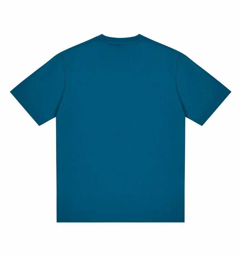 Blue Trapstar Reverse Arch Men's T Shirts | IKEDUG-062