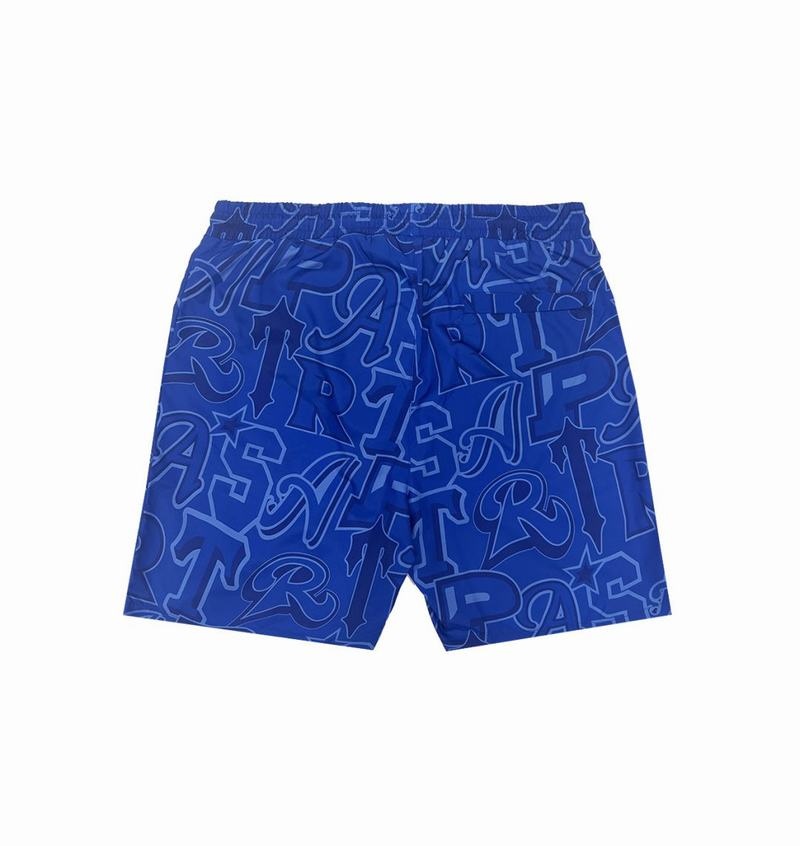 Blue Trapstar Wildcard Swimming Shorts Men's Sets | FKICSV-763