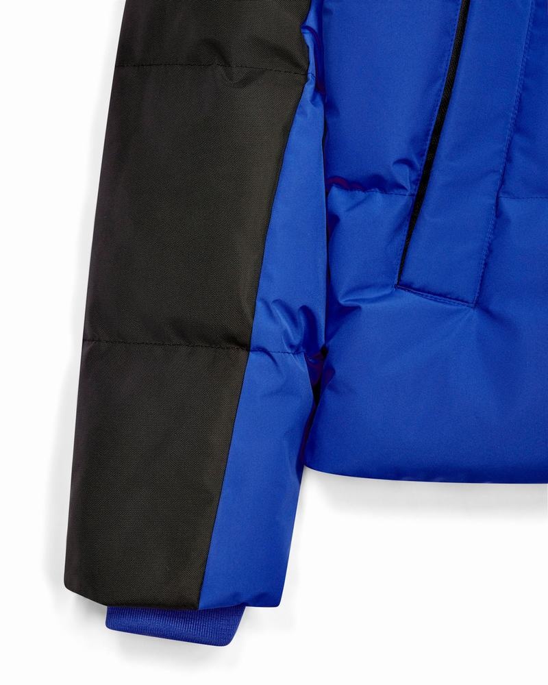 Blue / Black Trapstar Irongate Arch Puffer AW23 Men's Jackets | BREHVP-681