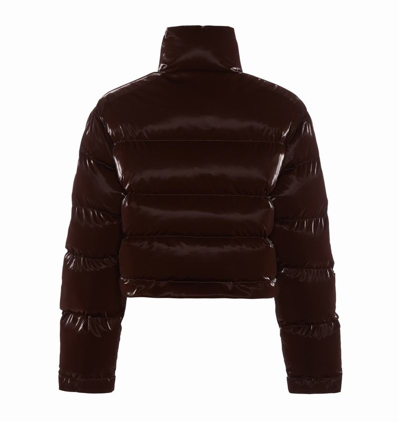 Brown Trapstar Womens Irongate T Puffer Women's Jackets | ZVMYRH-485