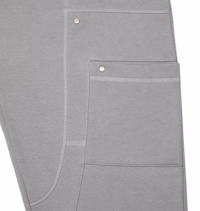 Grey Trapstar Hyperdrive Reinforced Rivet Joggers Men's Pants | BWEZNH-029