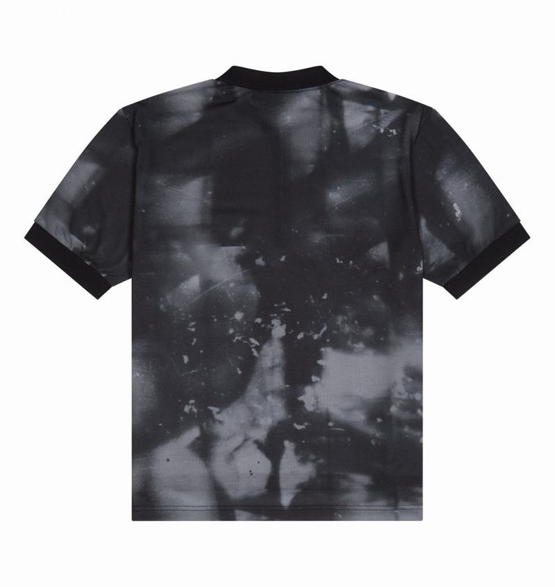 Grey Trapstar Irongate Polo Shirt Men's T Shirts | SBGMHR-950