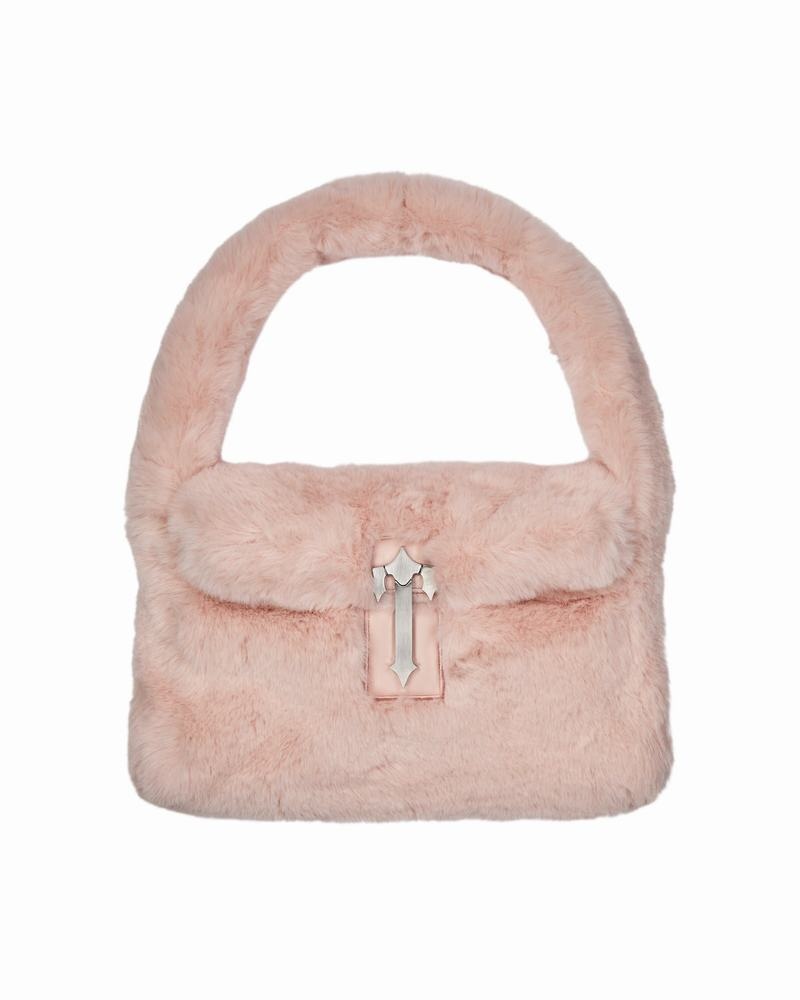 Pink Trapstar Fur Women\'s Bags | YGNUDV-756