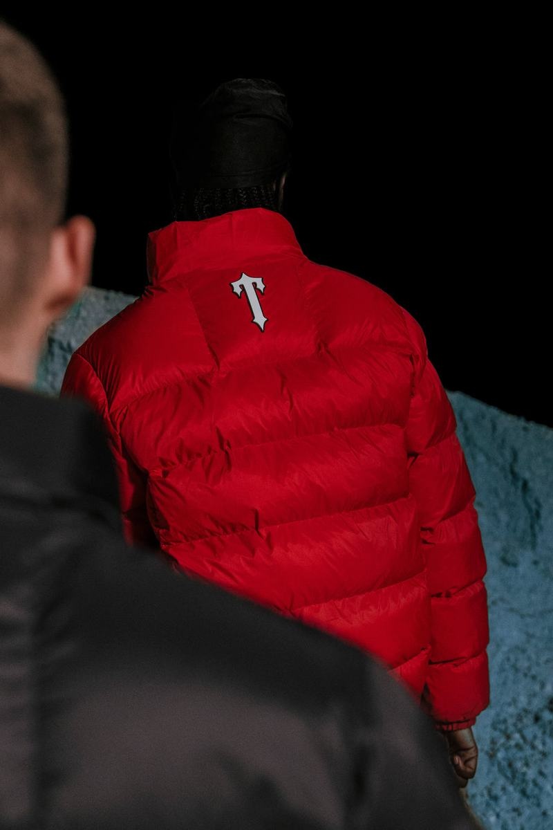 Red Trapstar It’s a Secret Puffer Men's Jackets | VGTJAP-769