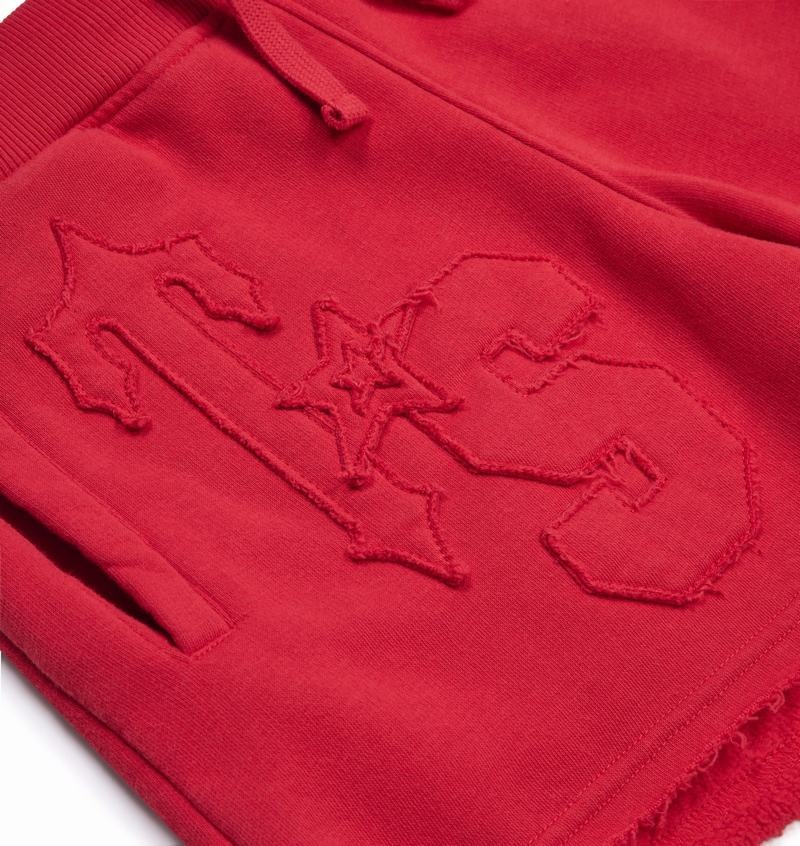 Red Trapstar TS-Star Women's Shorts | ZGAXCO-671