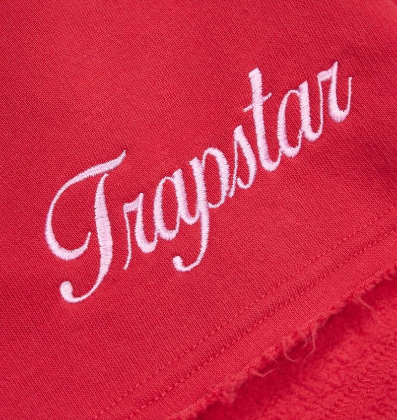 Red Trapstar TS-Star Women's Shorts | ZGAXCO-671