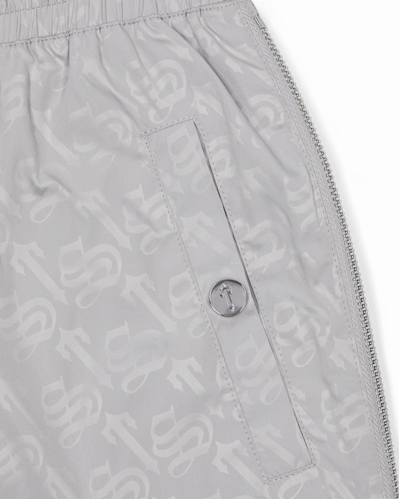 Silver Trapstar Monogram Women's Pants | EBUWIL-732