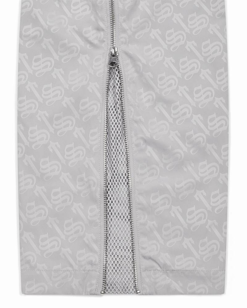 Silver Trapstar Monogram Women's Pants | EBUWIL-732